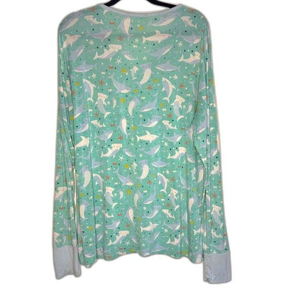 Little Sleepies Shark Soiree Bamboo Viscose XXL - Picture 2 of 4